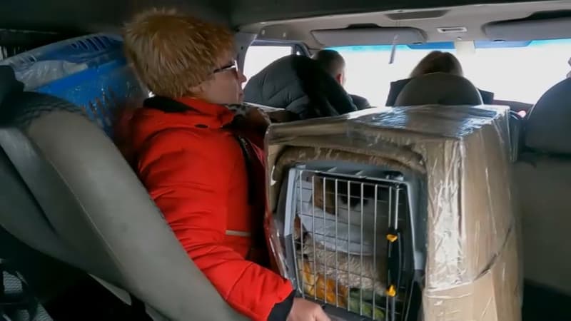 “Je ne sais pas ce que je vais devenir”: à l’est de l’Ukraine, les civils se résignent à fuir