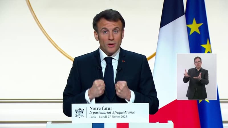 Emmanuel Macron annonce “une diminution visible” des effectifs militaires français en Afrique
