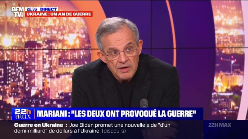 Guerre en Ukraine: “Il vaudrait mieux négocier la paix, plutôt que de donner toujours plus d’armes”, affirme Thierry Mariani