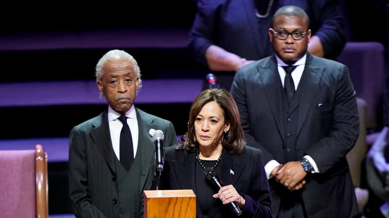 Colère et émotion aux funérailles de Tyre Nichols, Kamala Harris dénonce “un acte violent” de la police