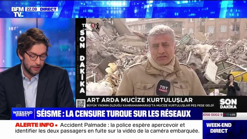 L’ENQUÊTE – Après le séisme en Turquie, place à la censure de toute critique du gouvernement