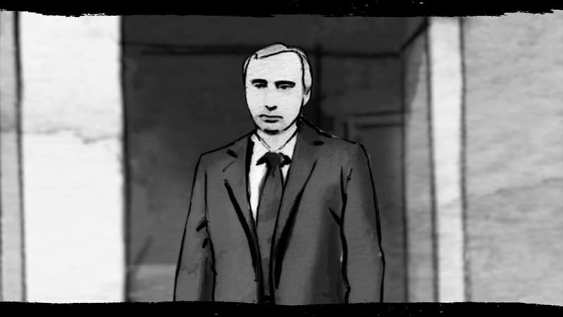 LIGNE ROUGE – En 1989, Vladimir Poutine face à des manifestants devant le KGB à Dresde