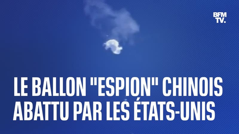 Le ballon “espion” chinois abattu par l’armée américaine