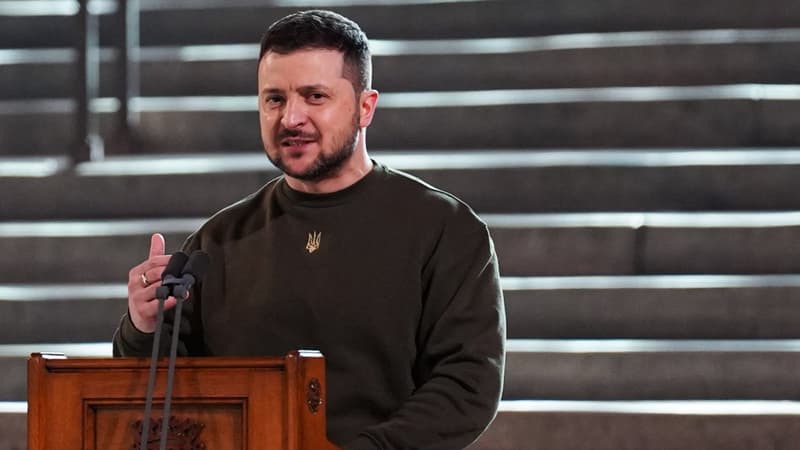 “Donnez-nous des ailes”: à Londres, Zelensky réclame à nouveau des livraisons d’avions de chasse