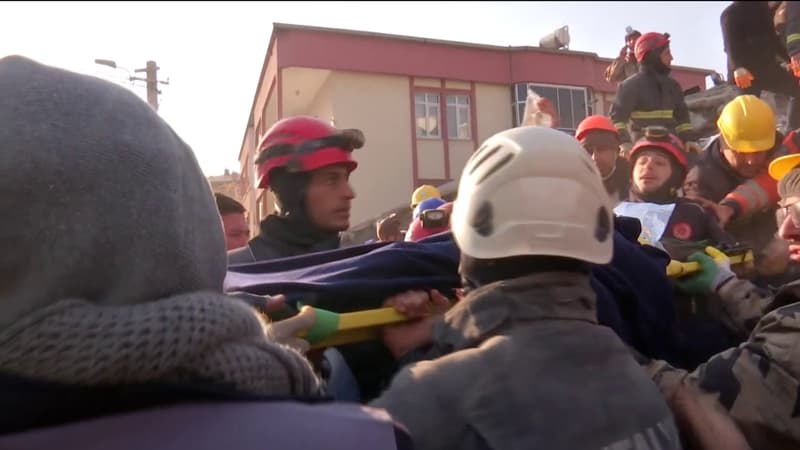 Séisme en Turquie: une adolescente de 14 ans sauvée après 100 heures passées sous les décombres