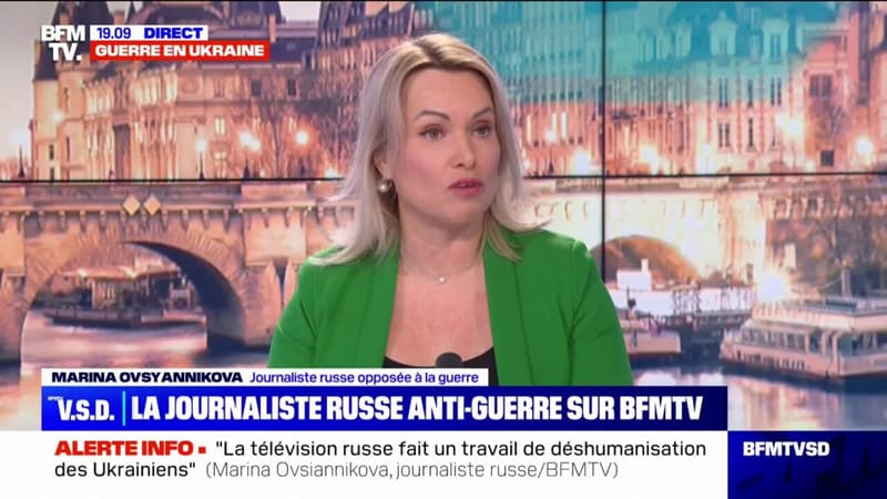 Marina Ovsyannikova: “Je n’avais aucune chance de gagner mon procès”