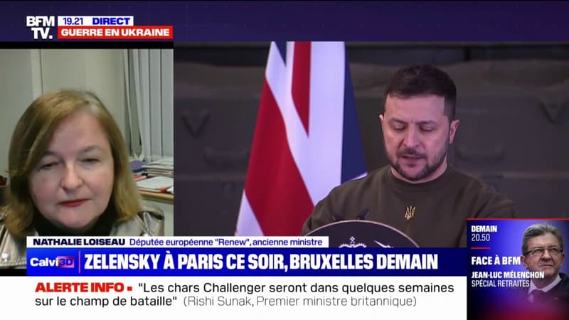 Nathalie Loiseau, députée européenne “Renaissance”: “Celui qui escalade est Vladimir Poutine”