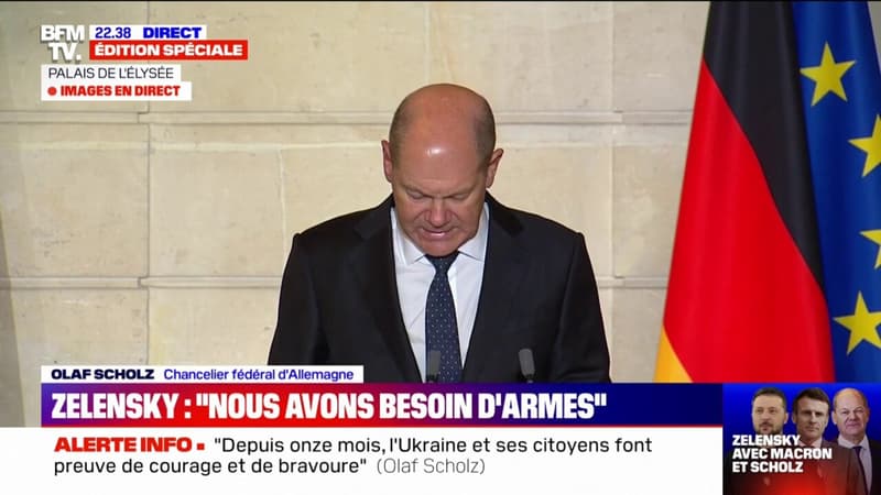 Olaf Scholz: “La Russie ne doit pas gagner cette guerre”