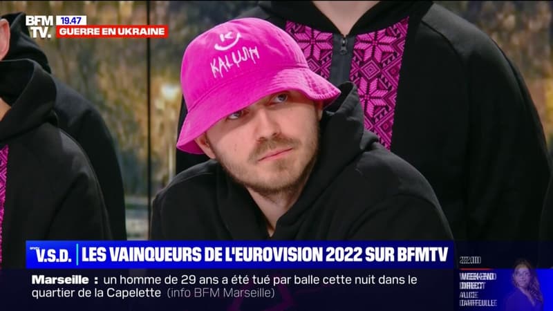 Oleh Psiouk (Kalush Orchestra): “Nous avons vendu notre trophée pour 900.000 dollars”, aux profits d’une association d’aide aux soldats ukrainiens