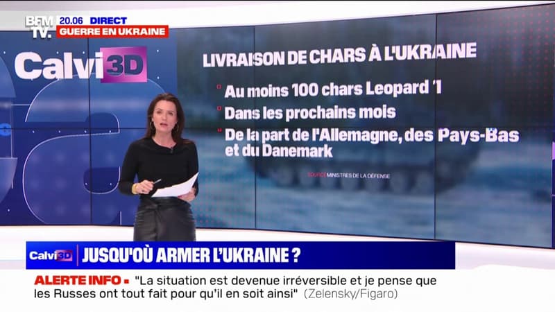 Où en est la livraison d’armes et de chars promis à l’Ukraine?
