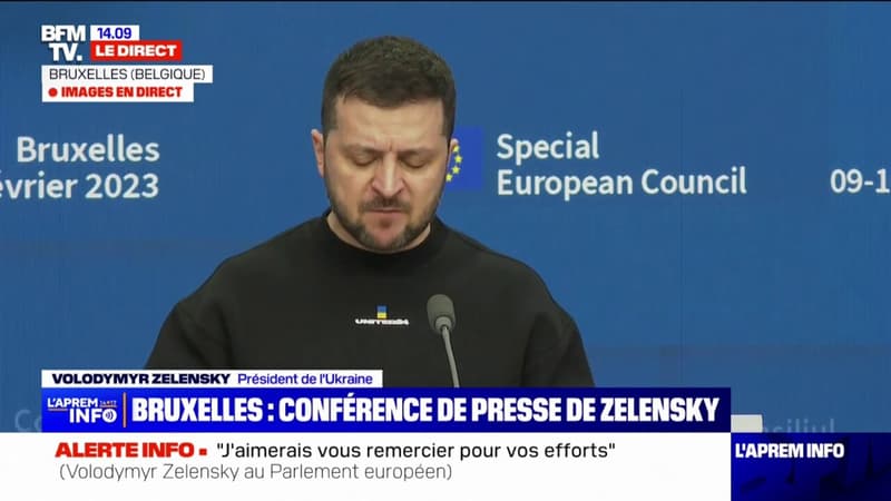 Pour les dirigeants européens, “la paix à long terme ne sera possible que si l’Ukraine obtient la victoire et devient membre de l’Union européenne”, relate Volodymyr Zelensky
