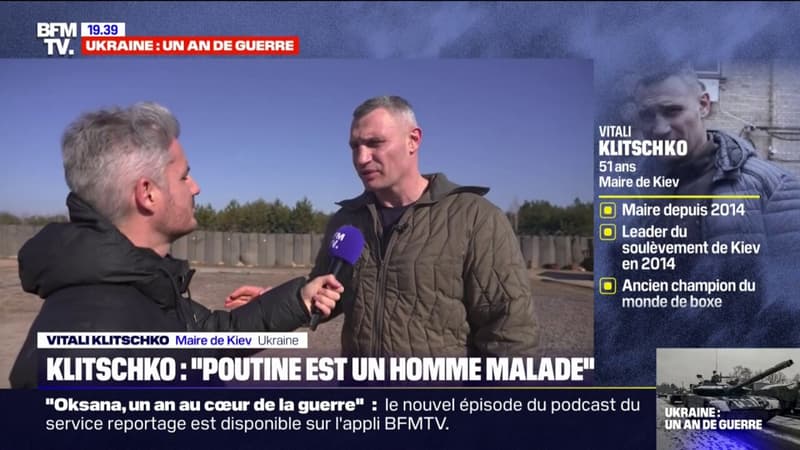 “Restez aux côtés de l’Ukraine, c’est très important pour le futur de l’Europe”, exhorte Vitali Klitschko, maire de Kiev