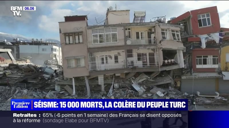 Séisme en Turquie: la colère du peuple sur la fragilité des immeubles