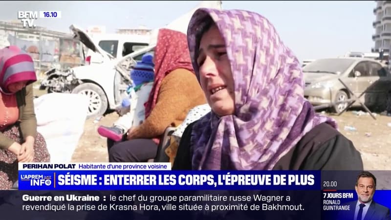 Séisme en Turquie: les proches des victimes face au défi d’enterrer les très nombreux morts