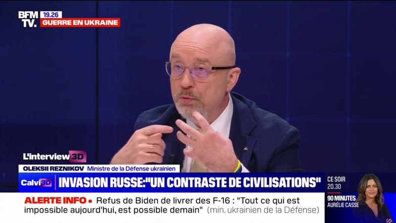 Selon le ministre de la Défense ukrainien, entre les Russes et les Ukrainiens, “il y a un contraste de civilisations””