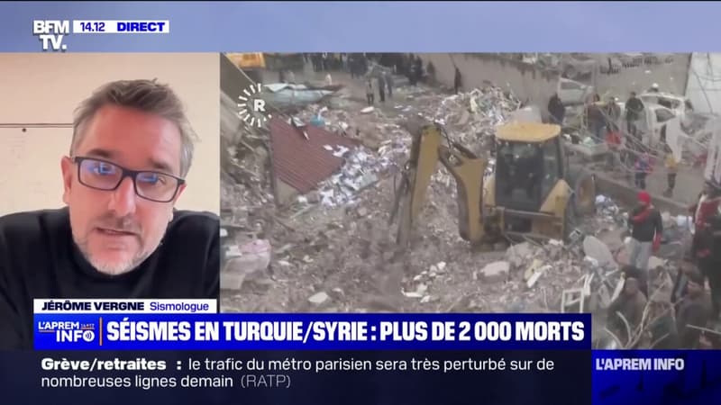 Tremblement de terre en Turquie et Syrie: “Un séisme majeur” sans précédent “probablement depuis le XIIe siècle”