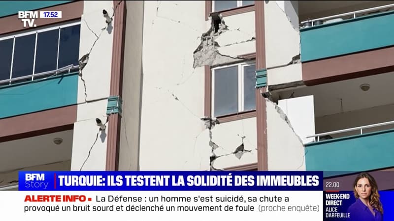 Turquie: plus de 10 jours après le séisme, des personnes déménagent en urgence, par peur que leur immeuble s’effondre