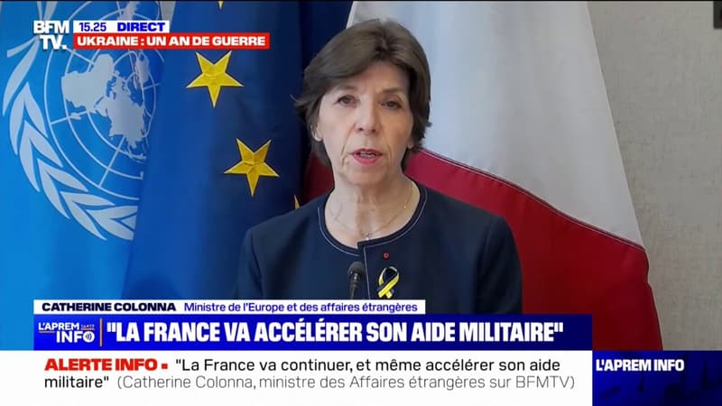 Ukraine: le conflit concerne “le monde entier” selon Catherine Colonna