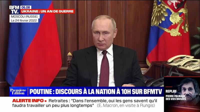 Vladimir Poutine s’adressera ce mardi au peuple russe dans un discours sur l’état de la nation