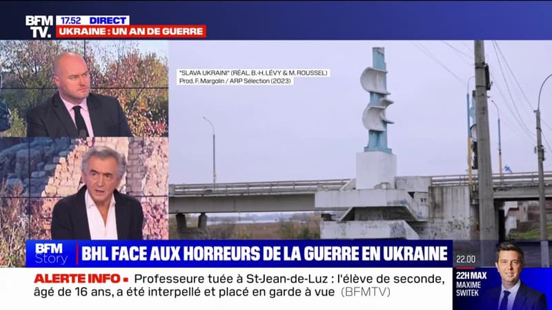 “Vladimir Poutine se conduit comme un nazi en Ukraine”, estime Bernard-Henri Lévy