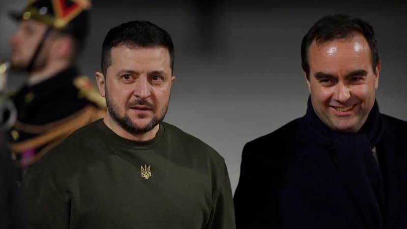 Volodymyr Zelensky à Paris: les images de l’arrivée en France du président ukrainien
