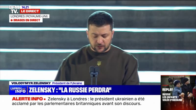 Volodymyr Zelensky propose “la création d’un tribunal spécial pour le crime de l’agression russe”