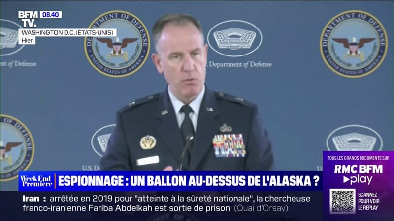 Washington annonce avoir abattu un ballon volant au-dessus de l’Alaska vendredi
