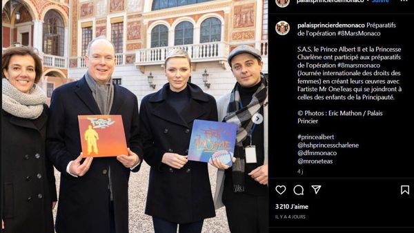 Charlene de Monaco : col roulé, cuissardes et maquillage sobre… Sa tenue noire et chic fait mouche