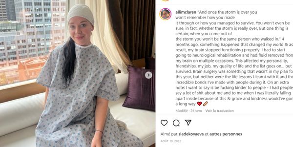 Frappée par un SDF elle se découvre une tumeur au cerveau avant d’être renversée par une voiture