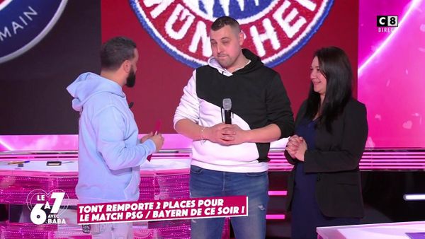 "J’ai pas eu ma réponse" : un membre du public demande sa copine en mariage dans TPMP, elle répond en direct