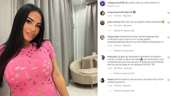 Milla Jasmine maman : elle dévoile le sexe et le prénom du bébé, une folle rumeur émerge