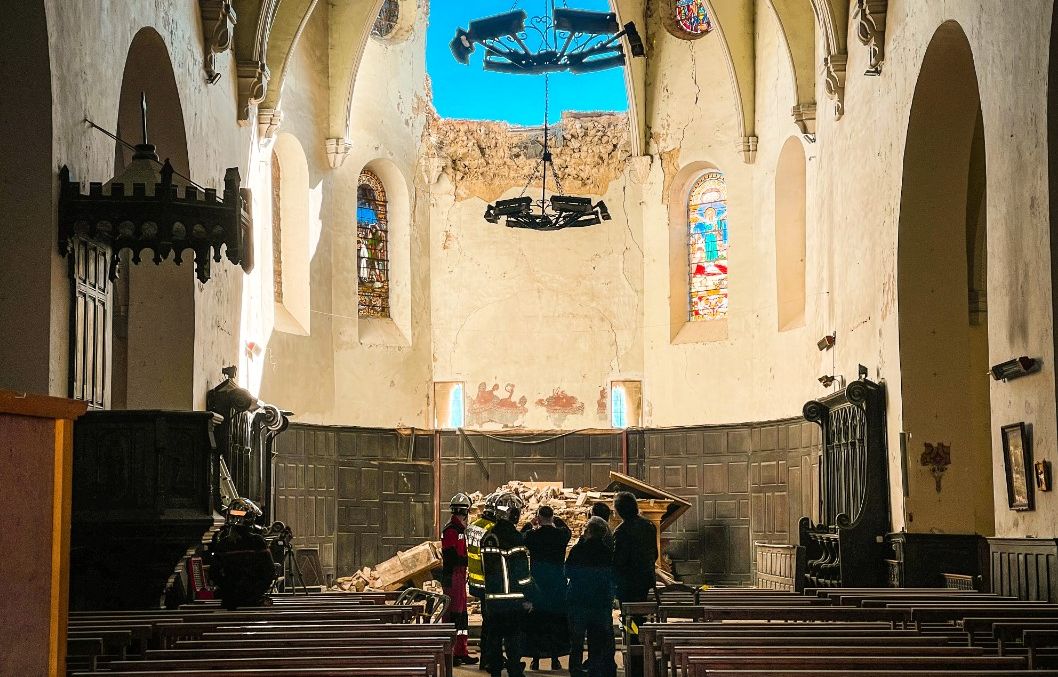 Gers : La tour millénaire d’une église s’effondre, probablement à cause de la sécheresse