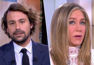 Bertrand Chameroy tente de se rapprocher de Jennifer Aniston dans “C à vous”: le chroniqueur prend un bide