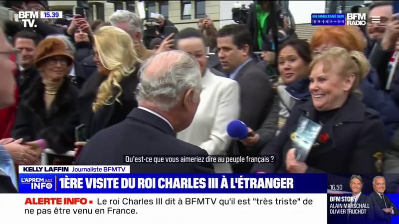 “C’est très triste”: le roi Charles III réagit au micro de BFMTV au report de sa visite en France