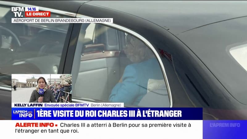 Charles III en Allemagne: le roi et la reine consort attendus à 15 heures à la porte de Brandebourg à Berlin