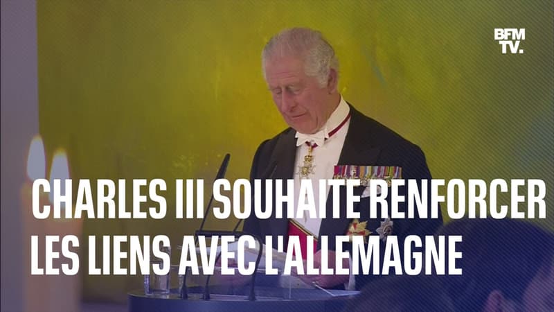 Charles III veut faire “tout son possible” pour renforcer les liens avec l’Allemagne