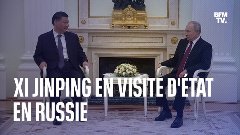 En visite en Russie, Xi Jinping salue les “relations étroites” entre Moscou et Pékin