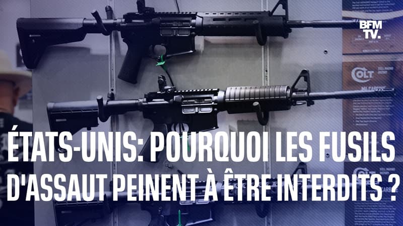 États-Unis: pourquoi les fusils d’assaut ne parviennent-ils pas à être interdits?