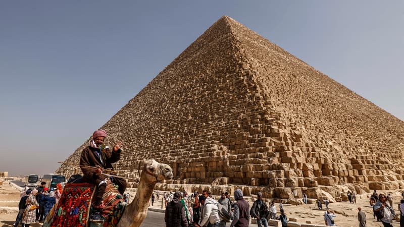 Égypte: découverte d’un couloir caché dans la Pyramide de Khéops