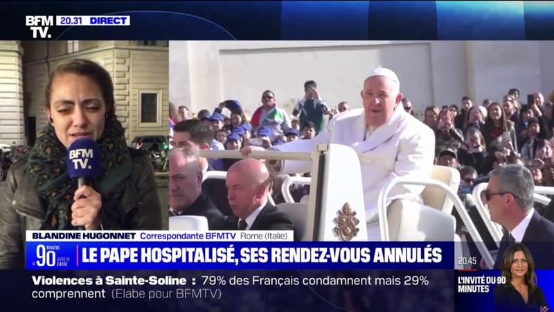 Le pape François hospitalisé pour un “problème cardiaque” selon plusieurs médias
