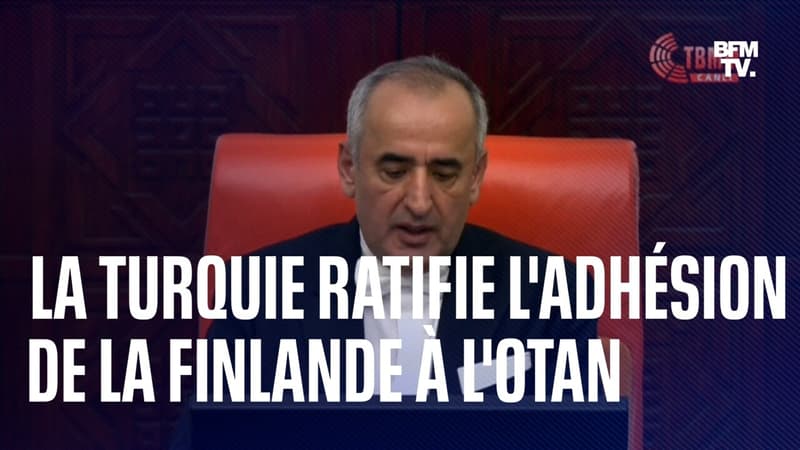 Le parlement turc ratifie l’adhésion de la Finlande à l’OTAN
