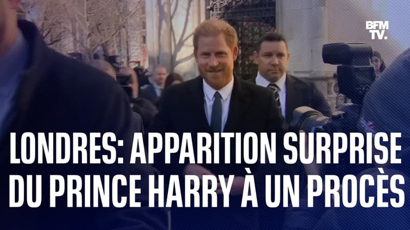 Le prince Harry fait une apparition surprise à Londres pour le procès de l’éditeur du “Daily Mail”