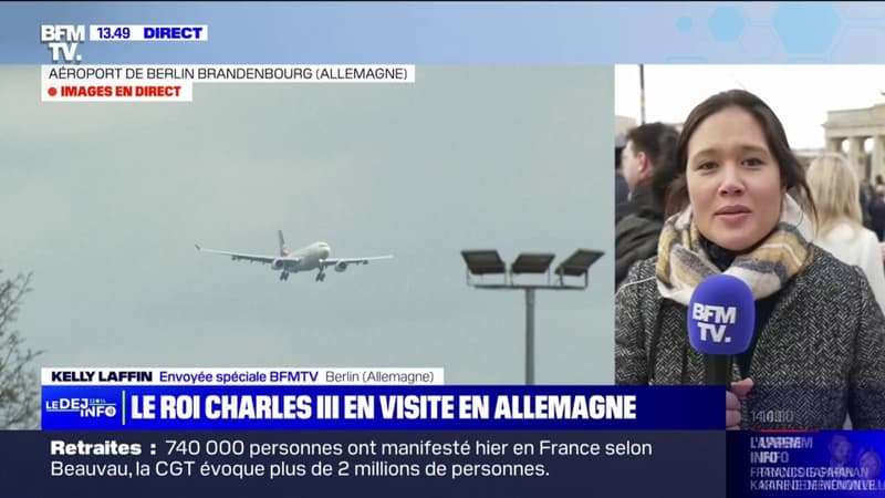 Le roi Charles III arrive en Allemagne pour sa première visite à l’étranger