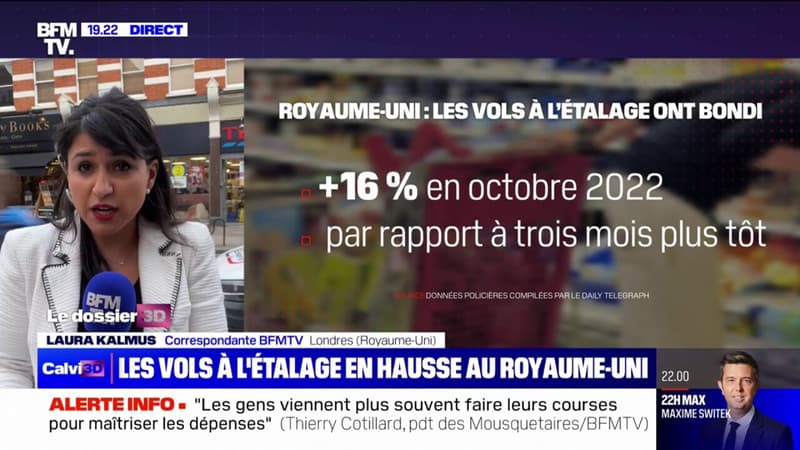 Royaume-Uni: les vols à l’étalage en hausse à cause de l’inflation