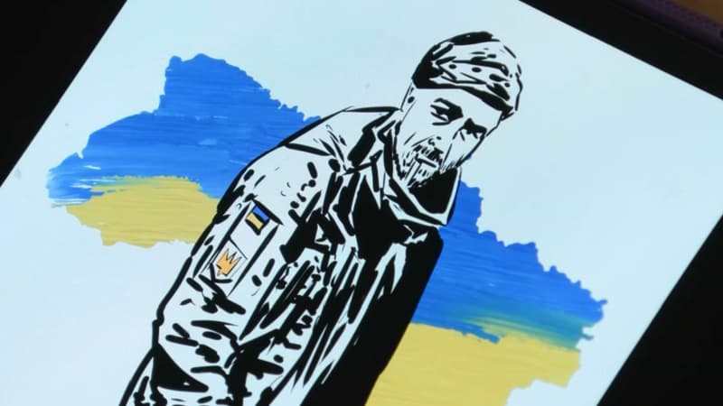 “Slava Ukraini”: comment les images de l’exécution d’un soldat ukrainien en ont fait un héros national