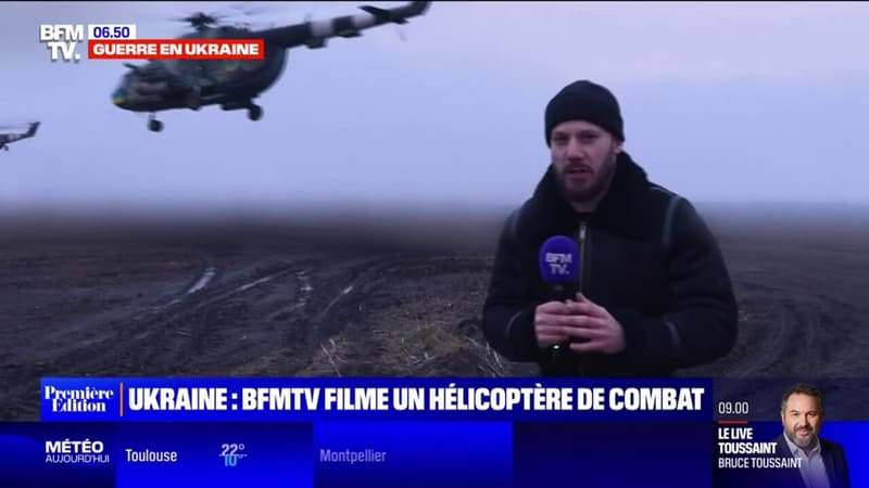 Ukraine: au cœur des combats avec des pilotes d’hélicoptères
