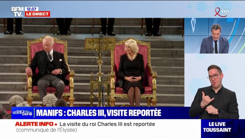Visite de Charles III en France reportée: Le roi et Camilla se réjouissent d’aller en France “dès que des dates pourront être trouvées”