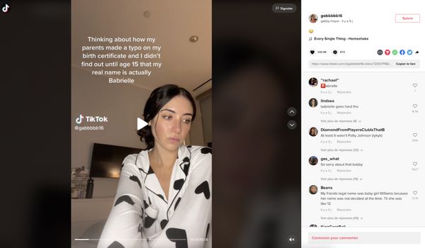 À 15 ans, elle apprend que ses parents ont fait une faute à son prénom sur l’acte de naissance