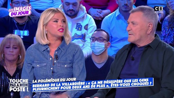 "C’est une phrase de trou du c**" : Kelly Vedovelli dézingue Bernard de la Villardière dans TPMP