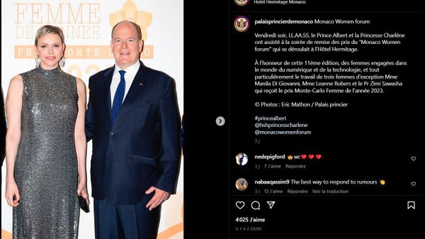 Charlene de Monaco scintillante : look de star et diamants, elle sort le grand jeu au bras d’Albert